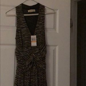 Michael Kors chocolate combo dress